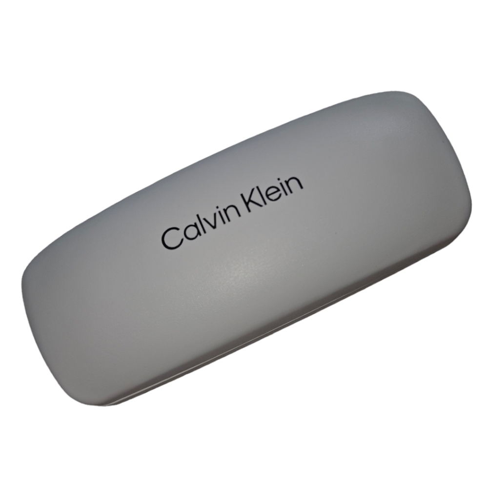 NWOT Calvin Klein B&W Velvet Eyeglass Hard Case
